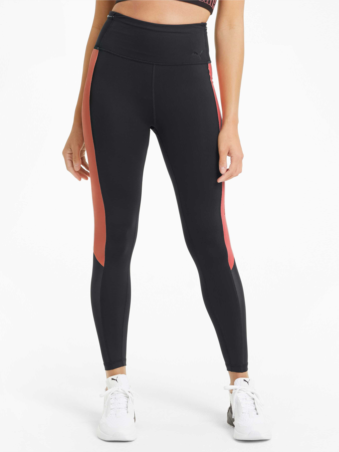 Леггинсы спортивные PUMA Train Logo Block 7/8 Tight модель 520290 Фото