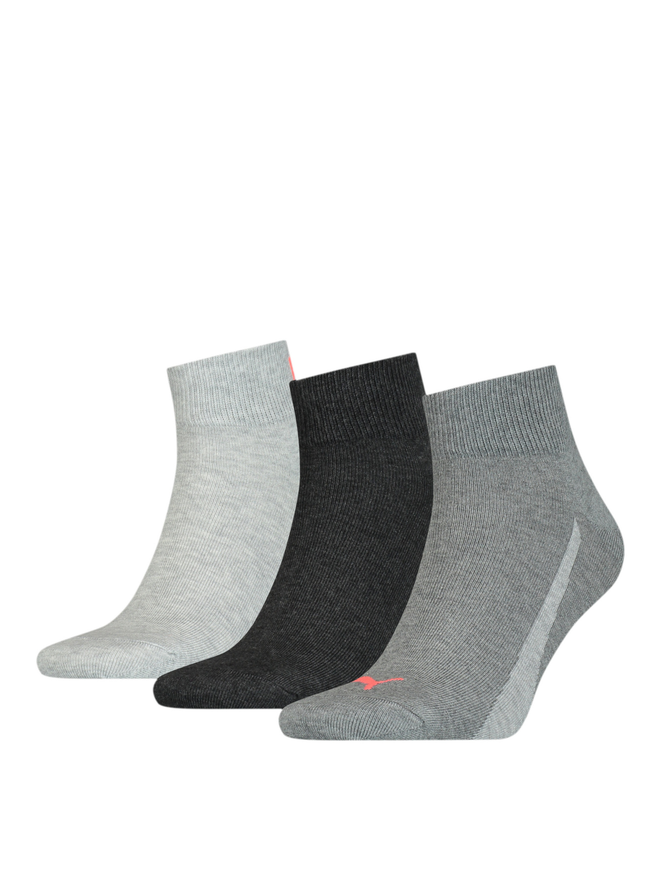 Набор носков PUMA Unisex Lifestyle Quarter 3P модель 907952 Фото