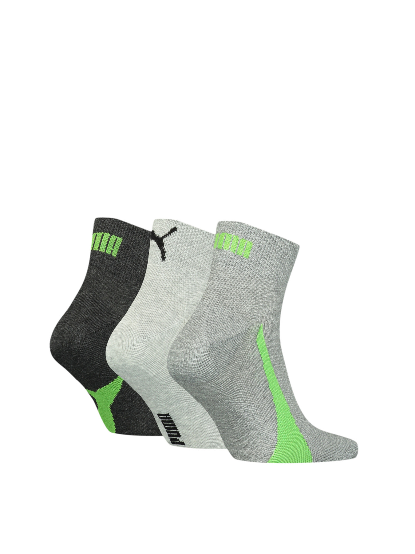 Набір шкарпеток PUMA Unisex Lifestyle Quarter 3P модель 907952 Фото