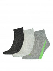 Набор носков PUMA Unisex Lifestyle Quarter 3P модель 907952 Фото
