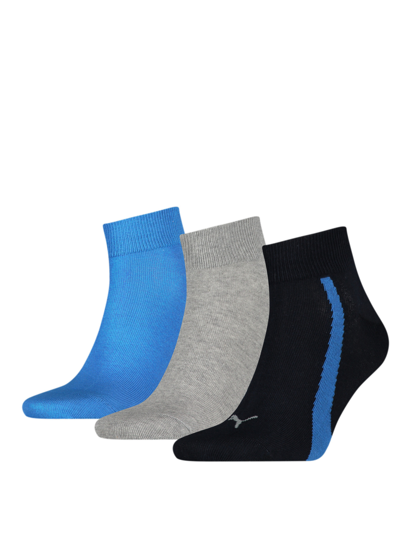 Набор носков PUMA Unisex Lifestyle Quarter 3P модель 907952 Фото