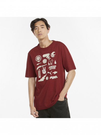 Футболка PUMA Downtown Graphic Tee модель 531596 — фото 3 - INTERTOP