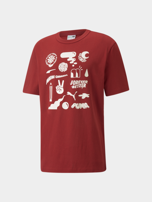 Футболка PUMA Downtown Graphic Tee модель 531596 Фото