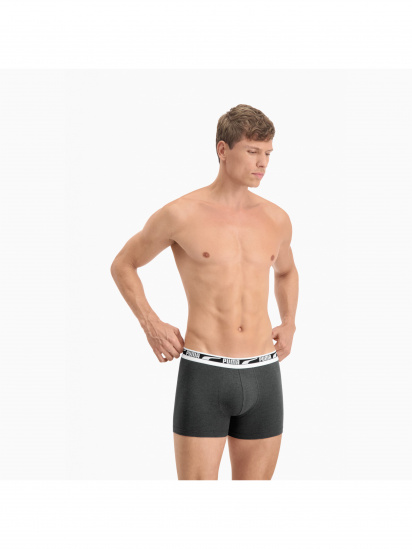 Набір трусів PUMA Men Multi Logo Boxer 2p модель 935533 — фото 3 - INTERTOP