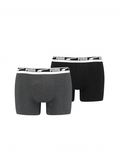 Набір трусів PUMA Men Multi Logo Boxer 2p модель 935533 - фото