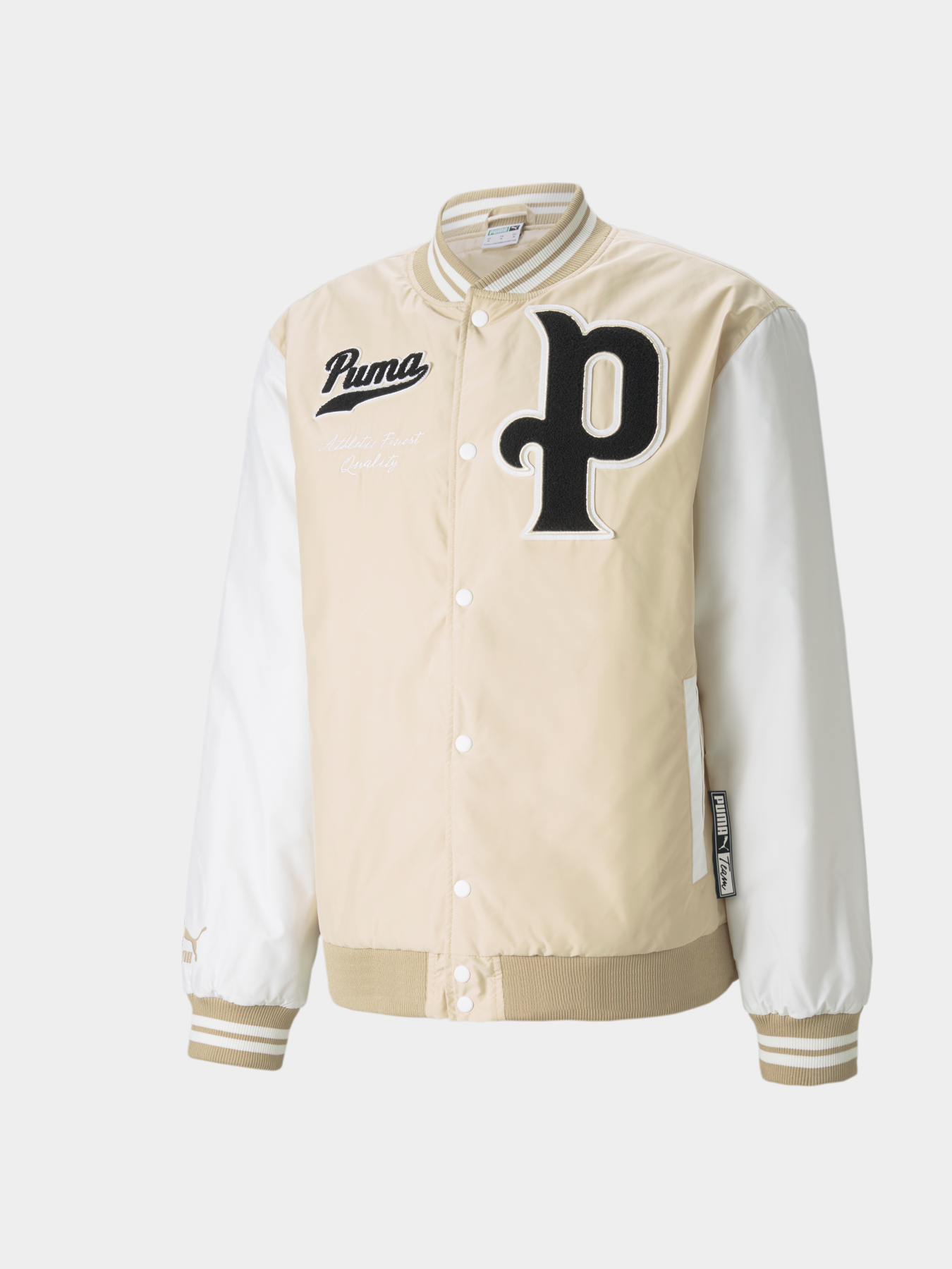 Демисезонная куртка PUMA Team Letterman Jacket модель 534307 Фото