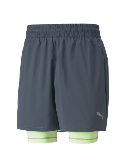 Шорты спортивные PUMA Run 2in1 5" Short M модель 521049 — фото 3 - INTERTOP