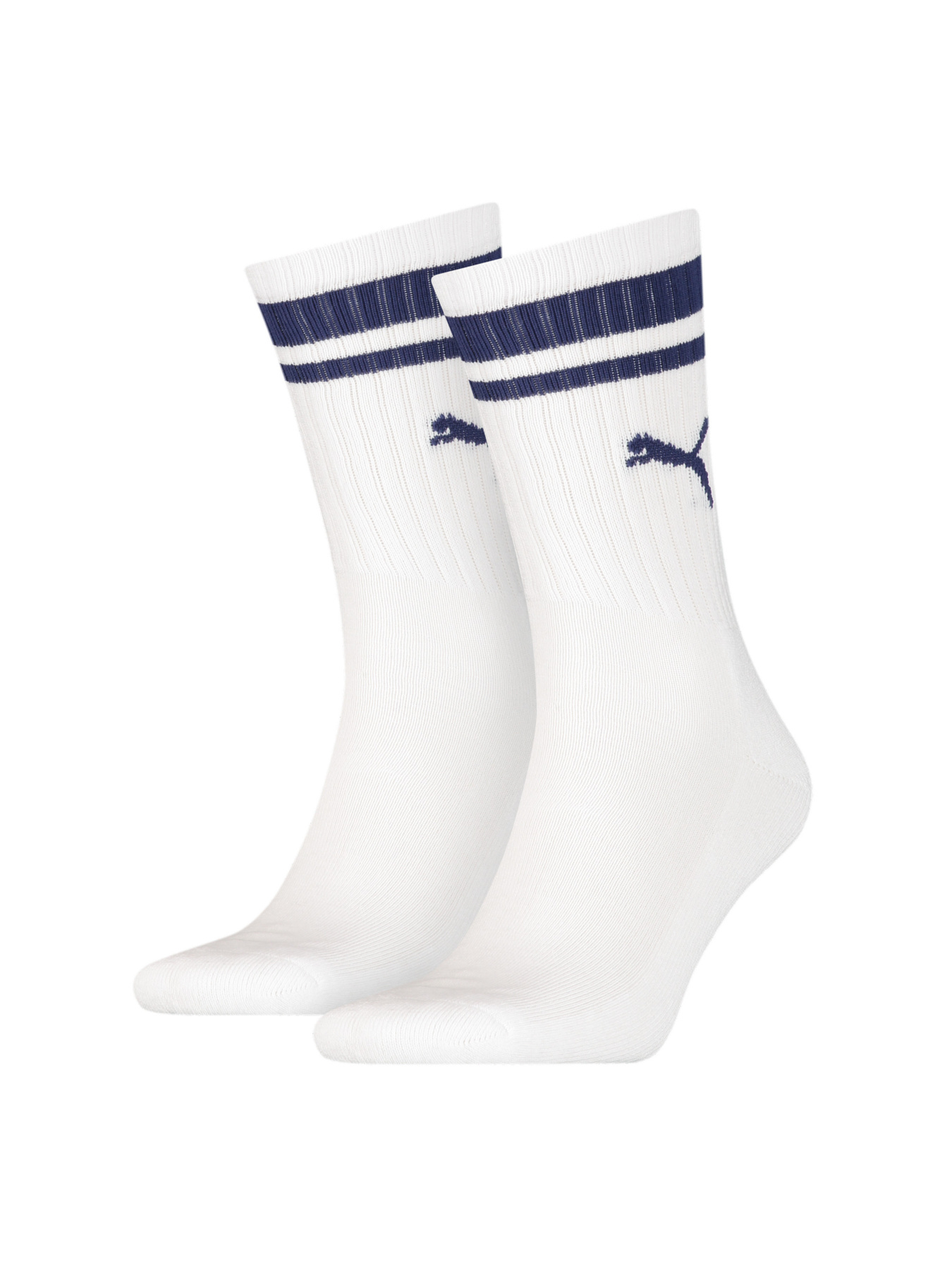 Набір шкарпеток PUMA Crew Heritage Stripe 2p модель 907944 Набір шкарпеток PUMA Crew Heritage Stripe 2p модель 907944 Фото