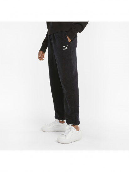 Штани спортивні PUMA Clsx Sherpa Pants модель 589980 — фото 3 - INTERTOP