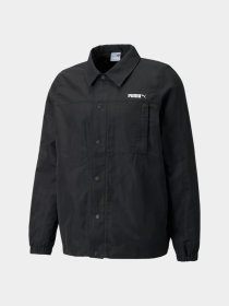 Демисезонная куртка PUMA Classics Coach Jacket модель 534289 Демисезонная куртка PUMA Classics Coach Jacket модель 534289 Фото