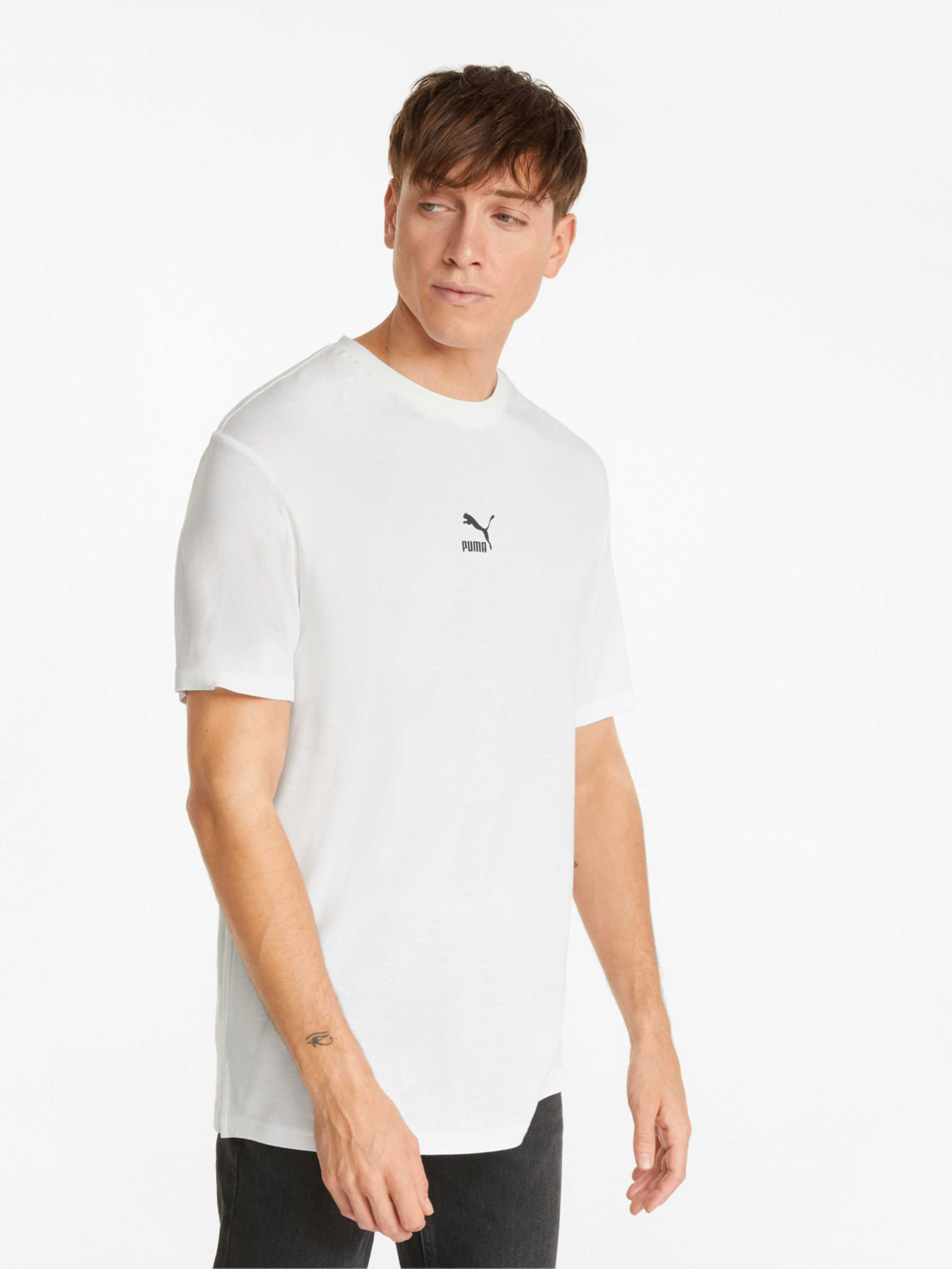 Футболка PUMA Classics Splitside Tee модель 533573 Фото