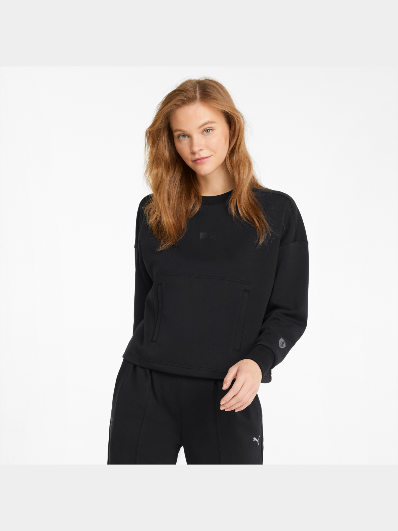 Свитшот PUMA Ferrari Style Wmn Swt Crew модель 533344 Фото