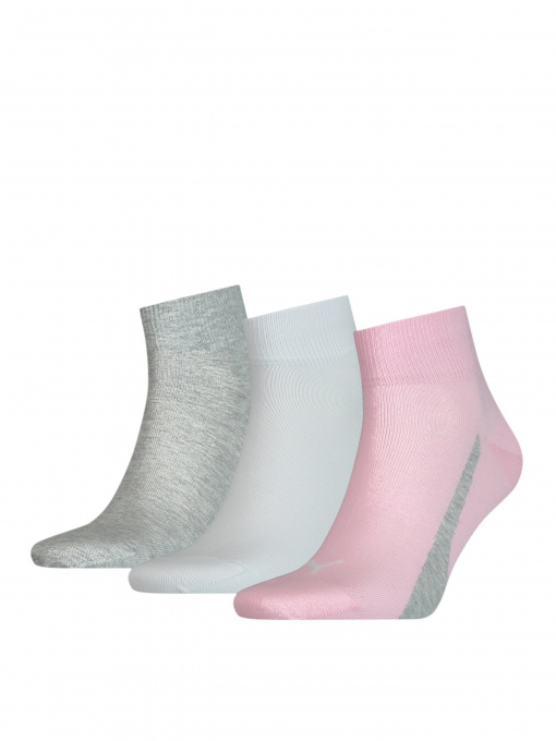 Набір шкарпеток PUMA Unisex Lifestyle Quarter 3P модель 907952 Фото