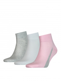 Набор носков PUMA Unisex Lifestyle Quarter 3P модель 907952 Фото