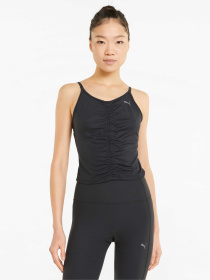 Спортивная майка PUMA Studio Foundation Ruched Tnk модель 521604 Фото