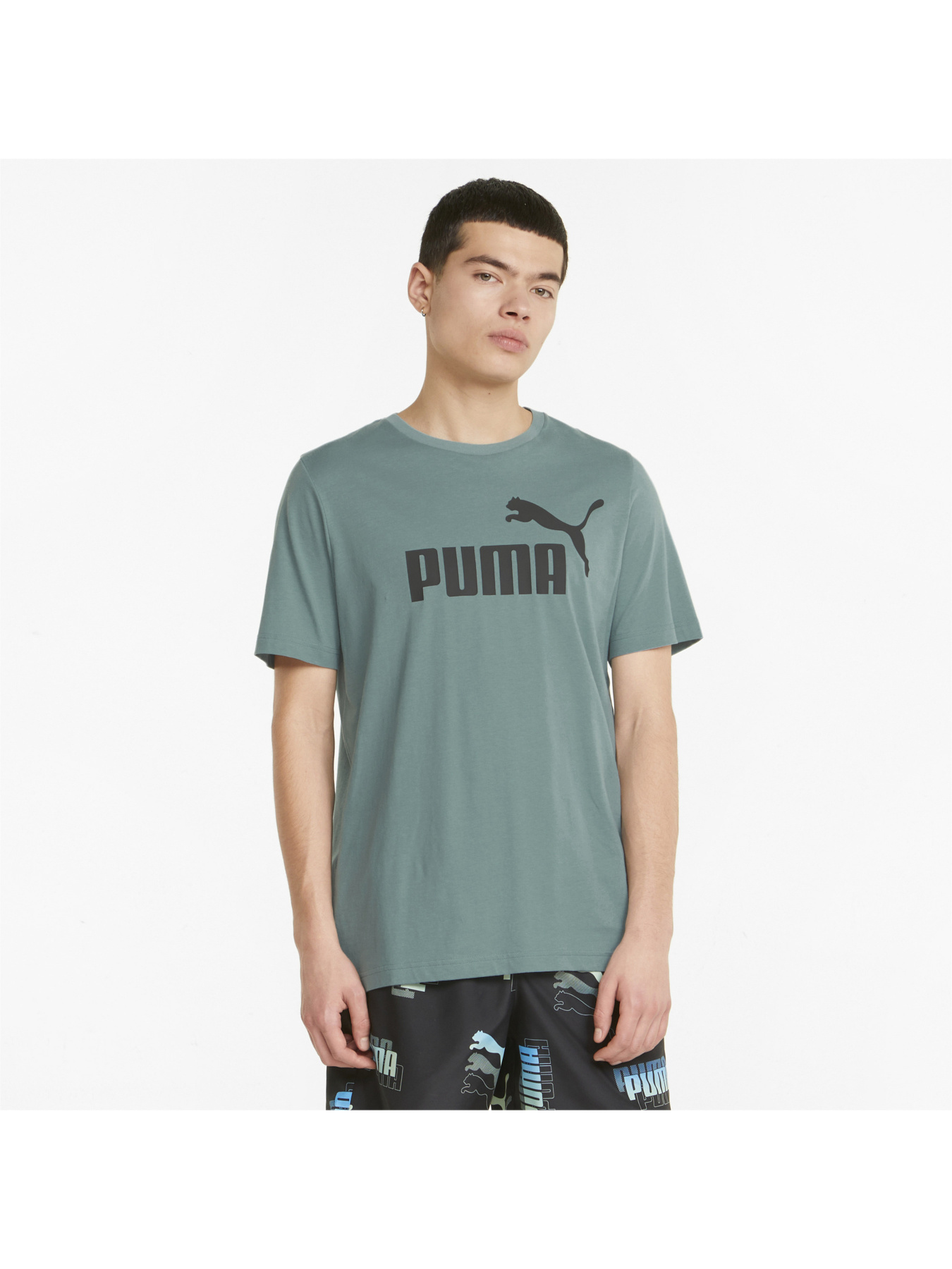 Футболка PUMA Ess Logo Tee модель 586667 Фото