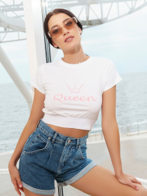 Футболка ISSA Plus модель WN20-290_white Фото