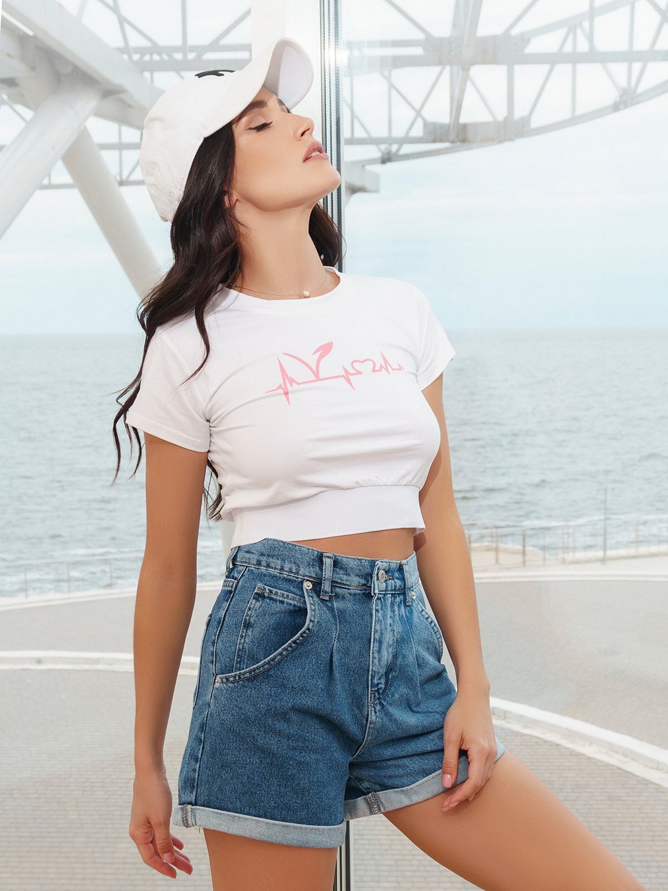 Футболка ISSA Plus модель WN20-291_white Фото