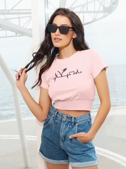 Футболка ISSA Plus модель WN20-291_pink Фото