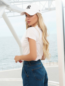 Футболка ISSA Plus модель WN20-292_white Футболка ISSA Plus модель WN20-292_white Фото