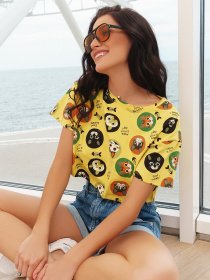 Футболки и поло ISSA Plus модель WN20-293_yellow Футболки и поло ISSA Plus модель WN20-293_yellow Фото