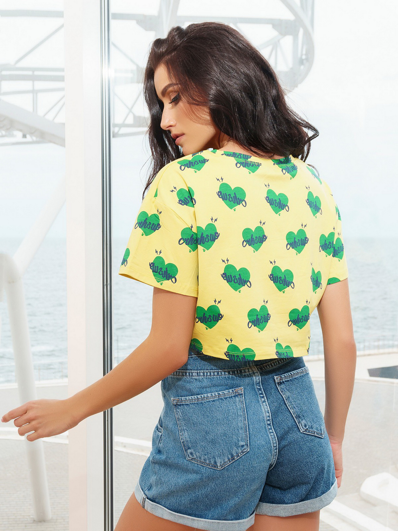 Футболка ISSA Plus модель WN20-294_yellow Фото