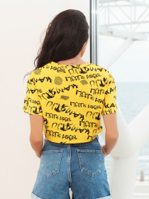 Футболка ISSA Plus модель WN20-295_yellow Фото