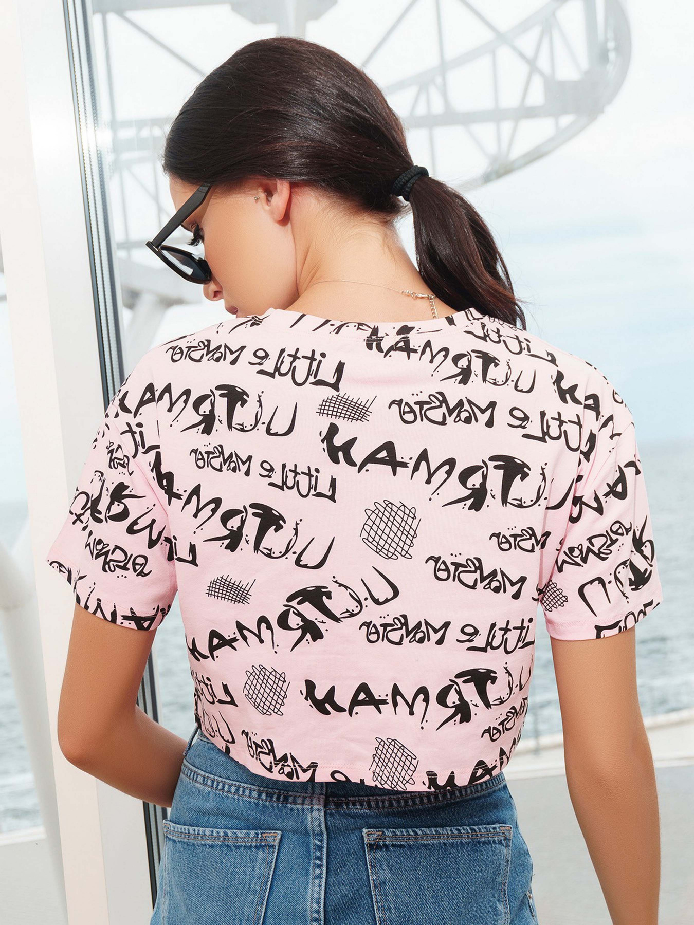 Футболка ISSA Plus модель WN20-295_pink Фото