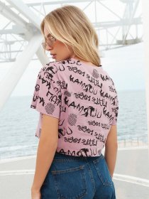 Футболки і поло ISSA Plus модель WN20-295_lilac Фото