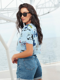 Футболки і поло ISSA Plus модель WN20-296_blue Фото