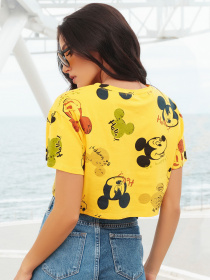 Футболка ISSA Plus модель WN20-296_yellow Фото