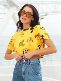 Футболка ISSA Plus модель WN20-296_yellow Фото