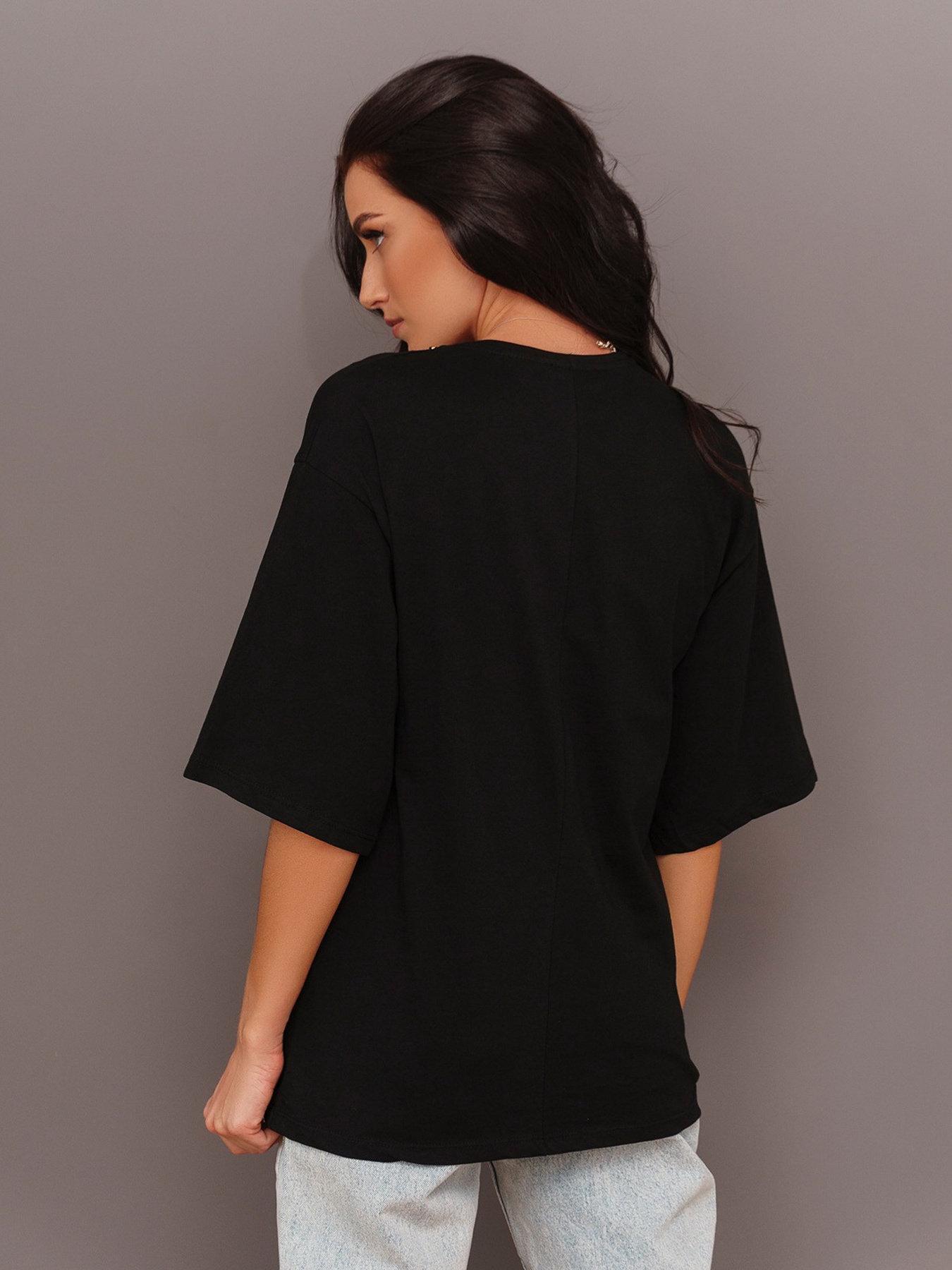 Футболка ISSA Plus модель WN20-297_black Фото