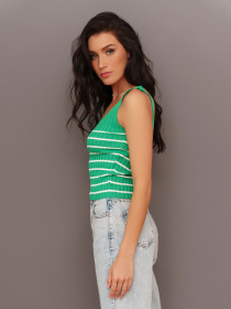 Майка ISSA Plus модель WN20-299_green Фото