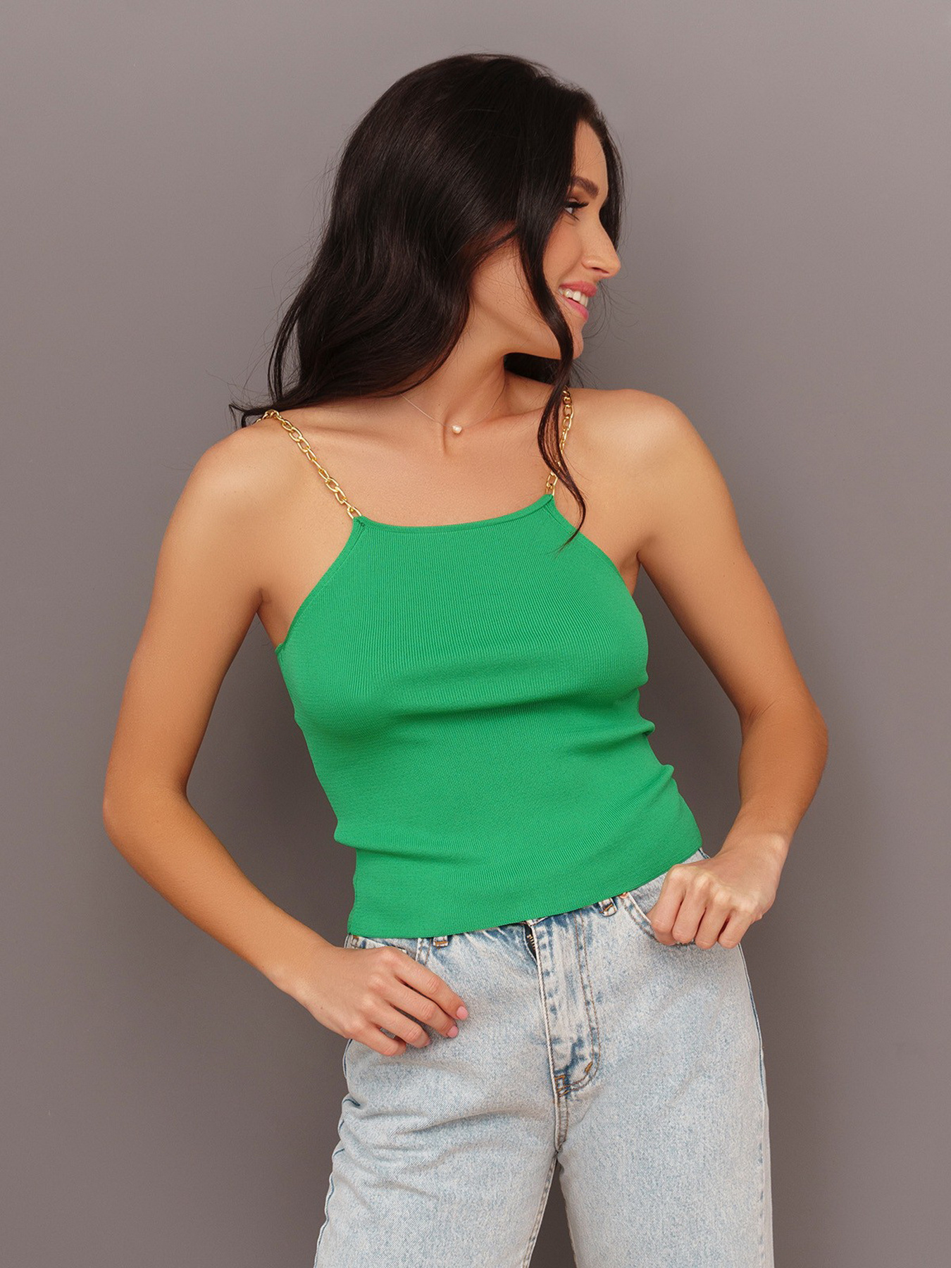 Топ ISSA Plus модель WN20-302_green Фото