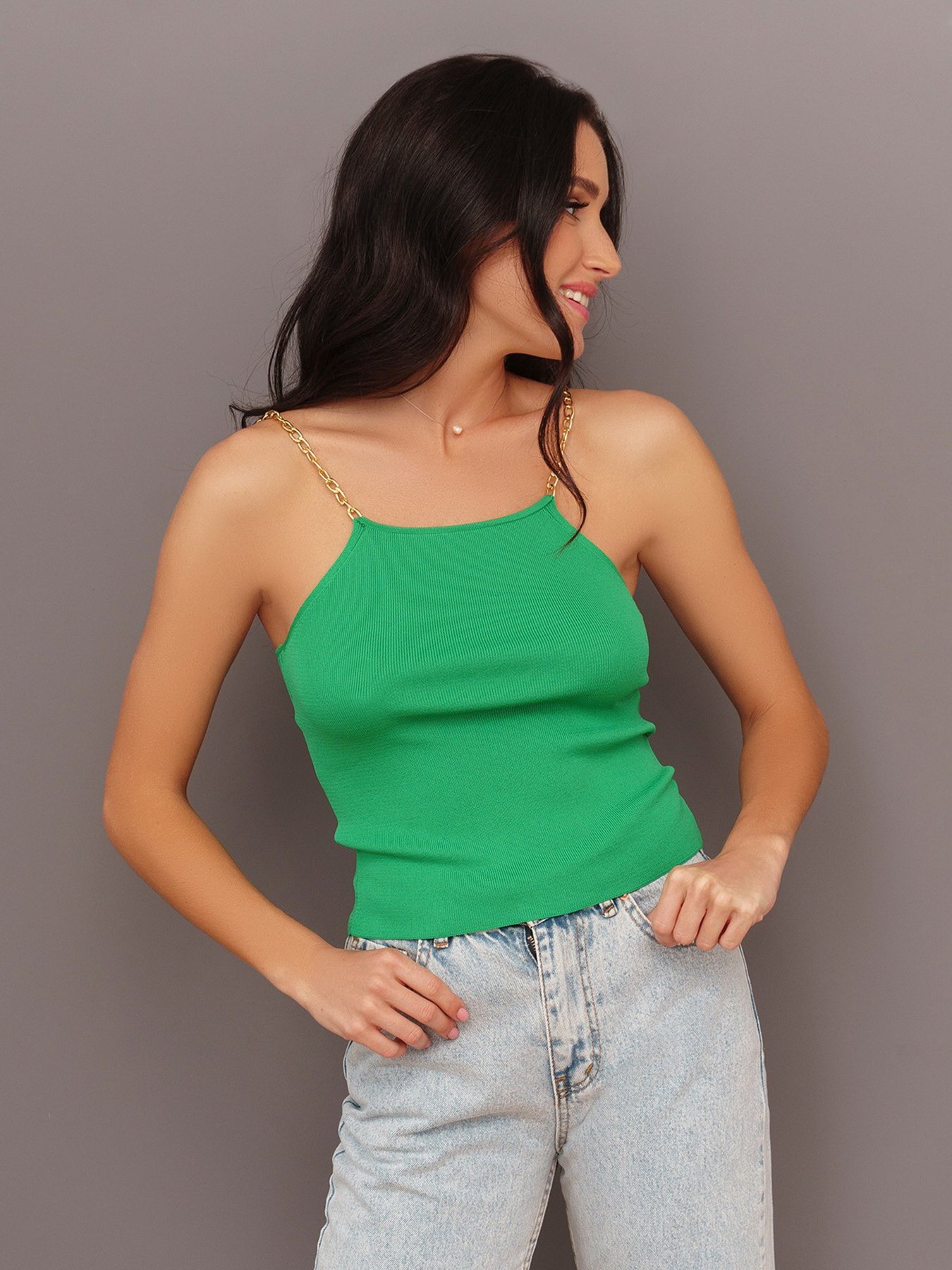 Топ ISSA Plus модель WN20-302_green Фото