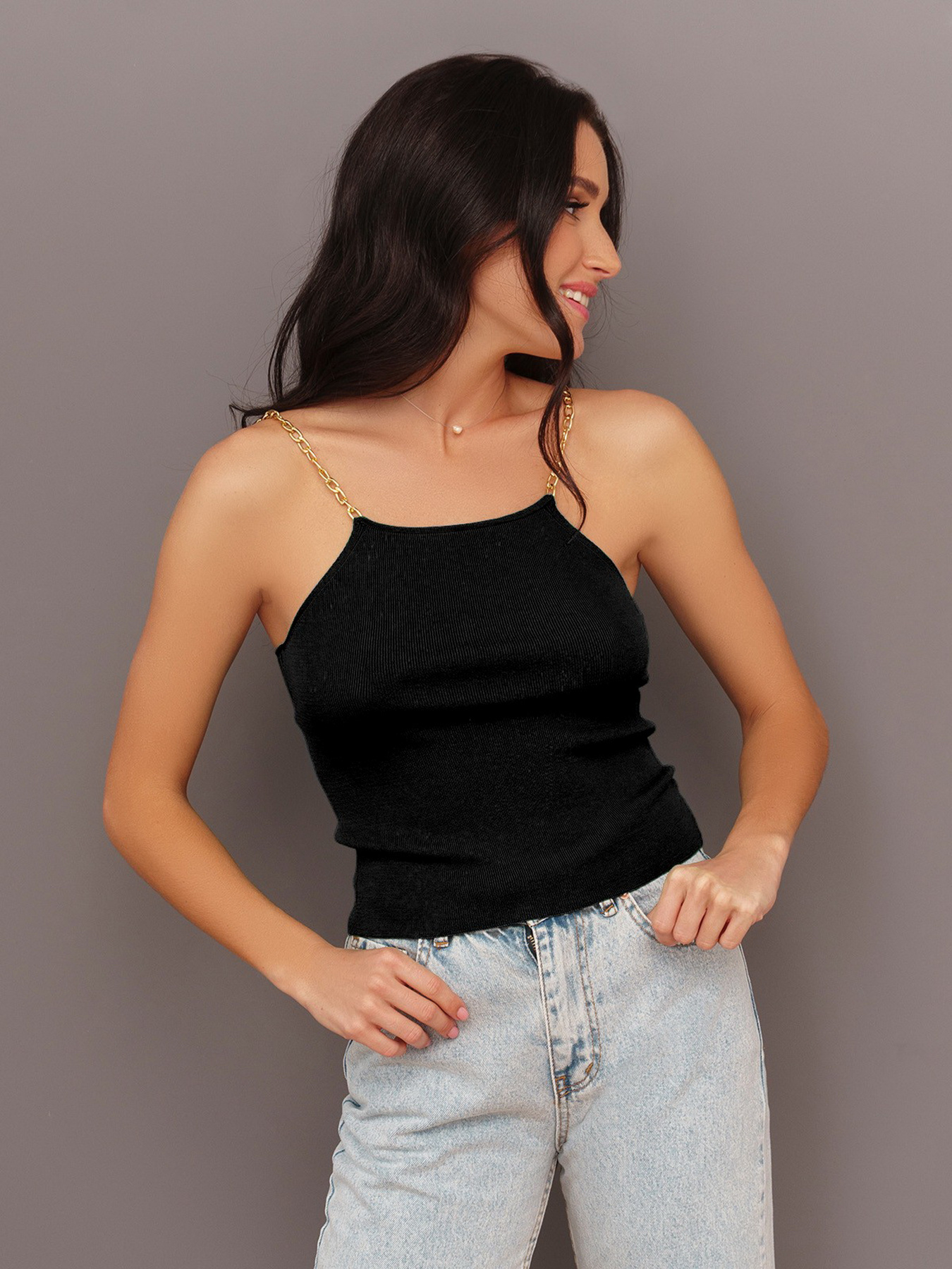 Топ ISSA Plus модель WN20-302_black Фото