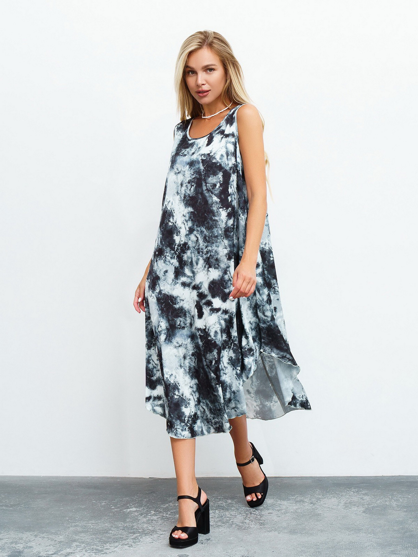 Сарафан ISSA Plus модель 13448_multicolor Фото