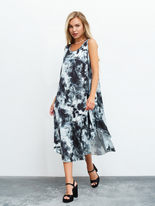 Сарафан ISSA Plus модель 13448_multicolor Фото