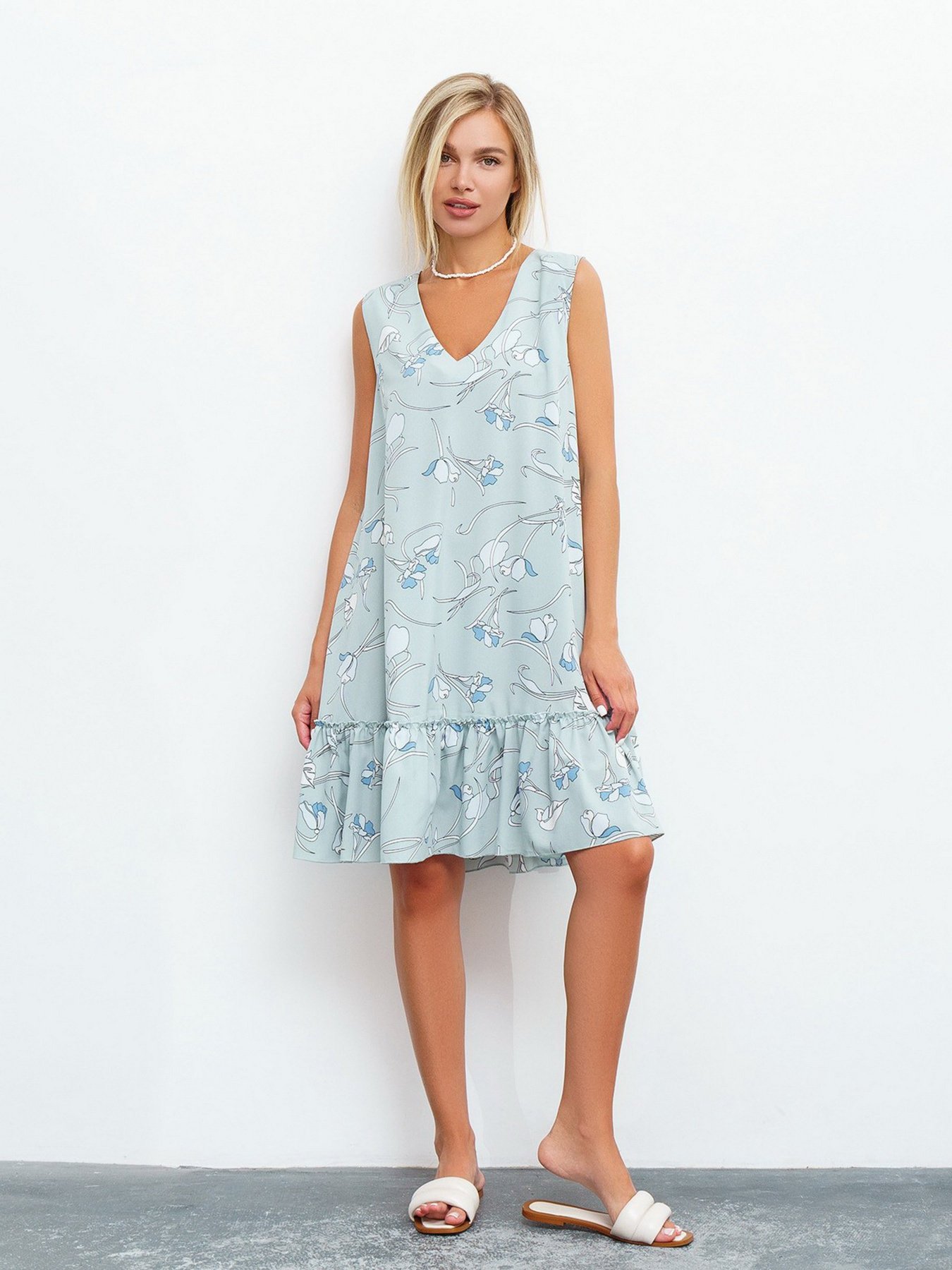 Сукні ISSA Plus модель 13449_olive Фото