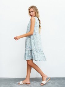 Сукні ISSA Plus модель 13449_olive Фото