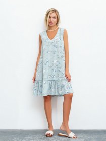 Сукні ISSA Plus модель 13449_olive Фото