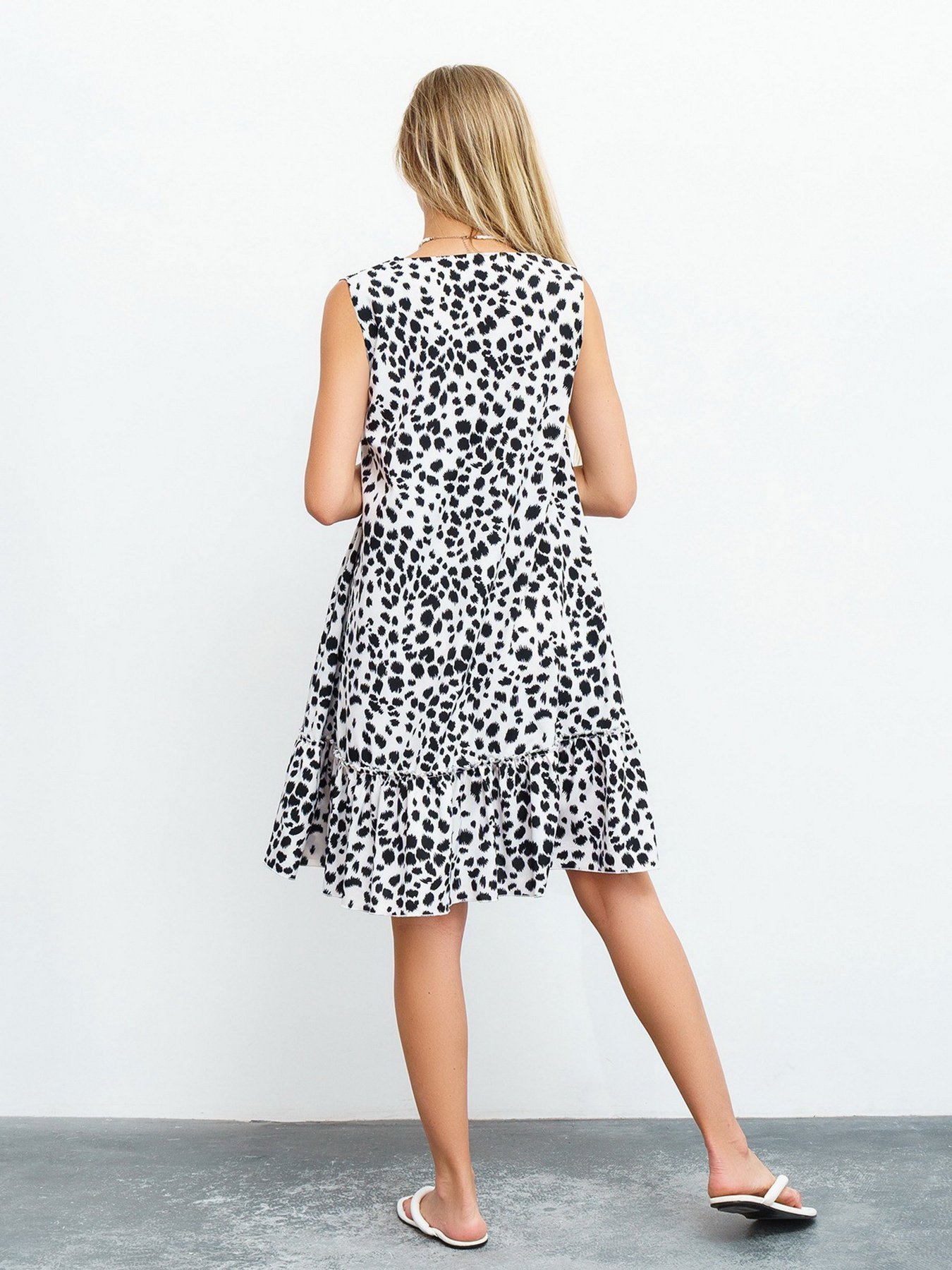 Сукня міні ISSA Plus модель 13450_white Фото