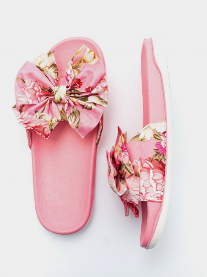 Шлепанцы ISSA Plus модель OB2-73_pink — фото - INTERTOP