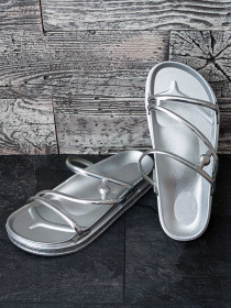 Шльопанці ISSA Plus модель OB2-66_silver Фото