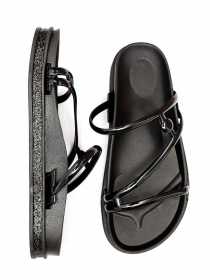 Шлепанцы ISSA Plus модель OB2-66_black Фото