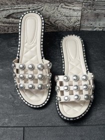 Шлепанцы ISSA Plus модель OB2-68_beige Фото