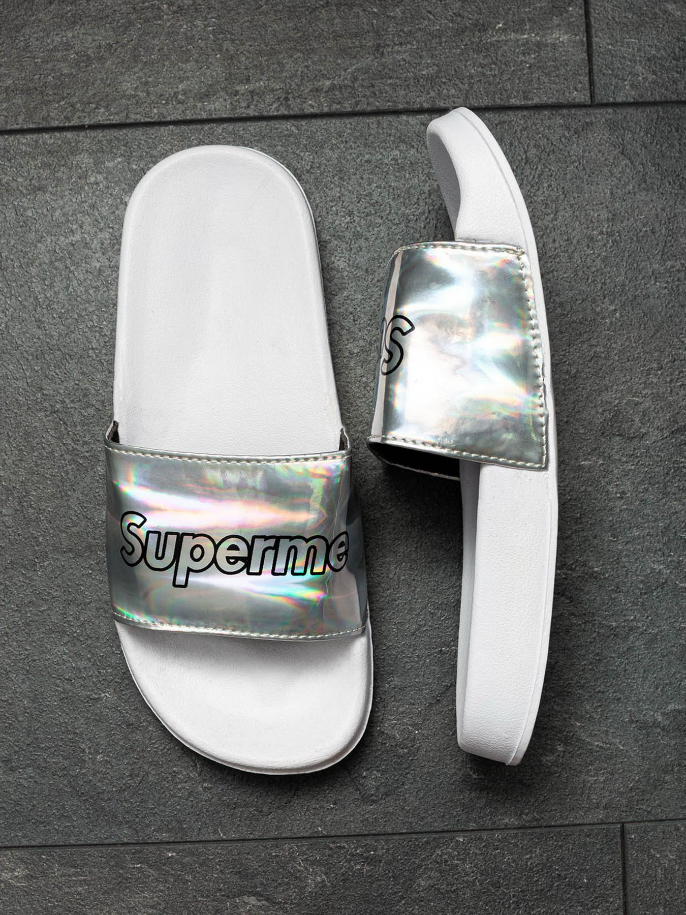 Шлепанцы ISSA Plus модель OB2-69_white Шлепанцы ISSA Plus модель OB2-69_white Фото