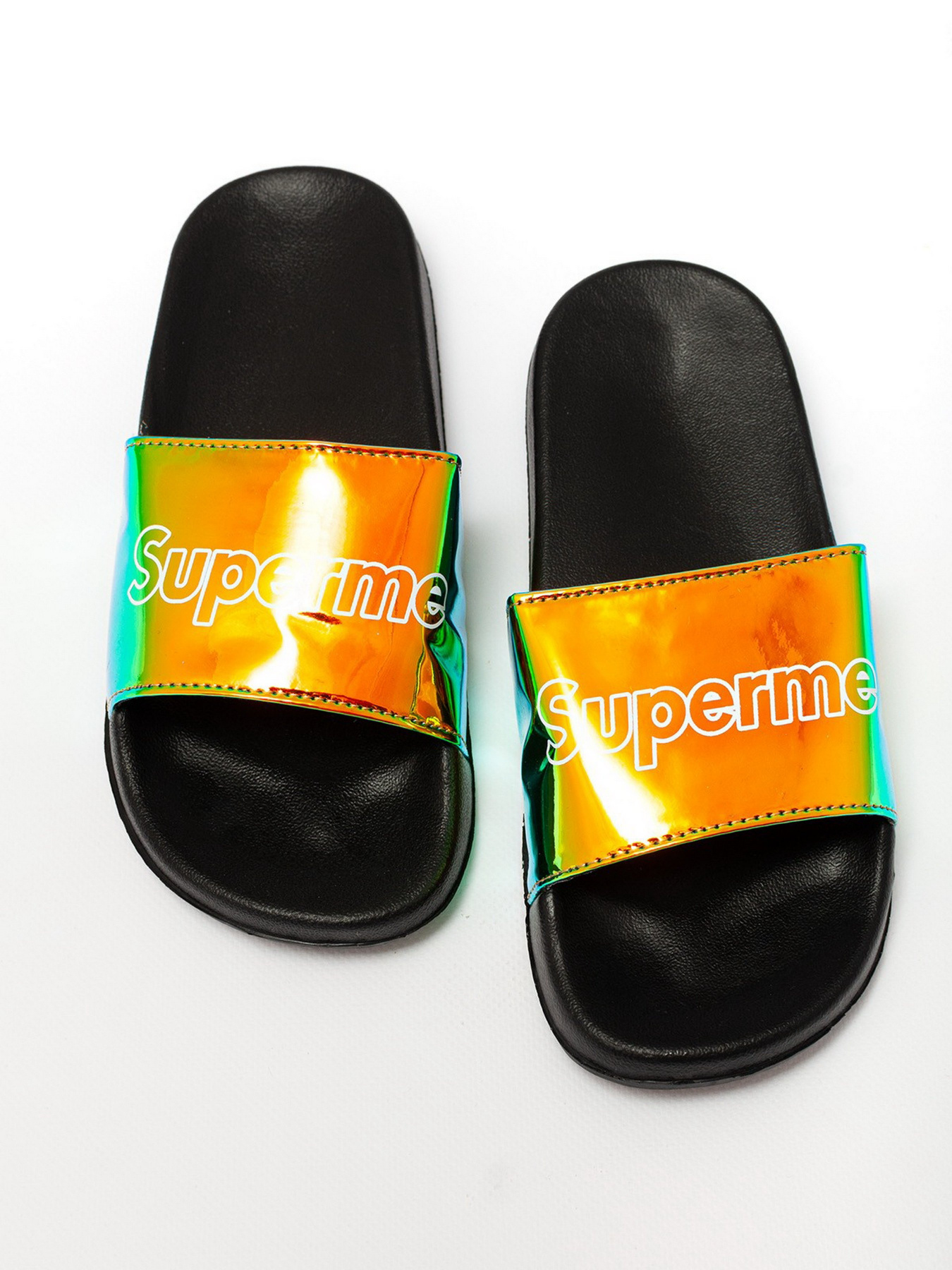 Шлепанцы ISSA Plus модель OB2-69_black Фото