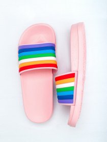 Шлепанцы ISSA Plus модель OB2-70_pink Фото